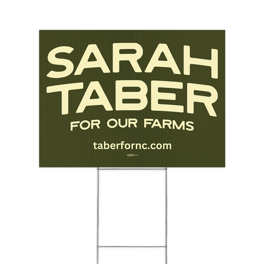 image of Yard Sign - Store | Sarah Taber for NC